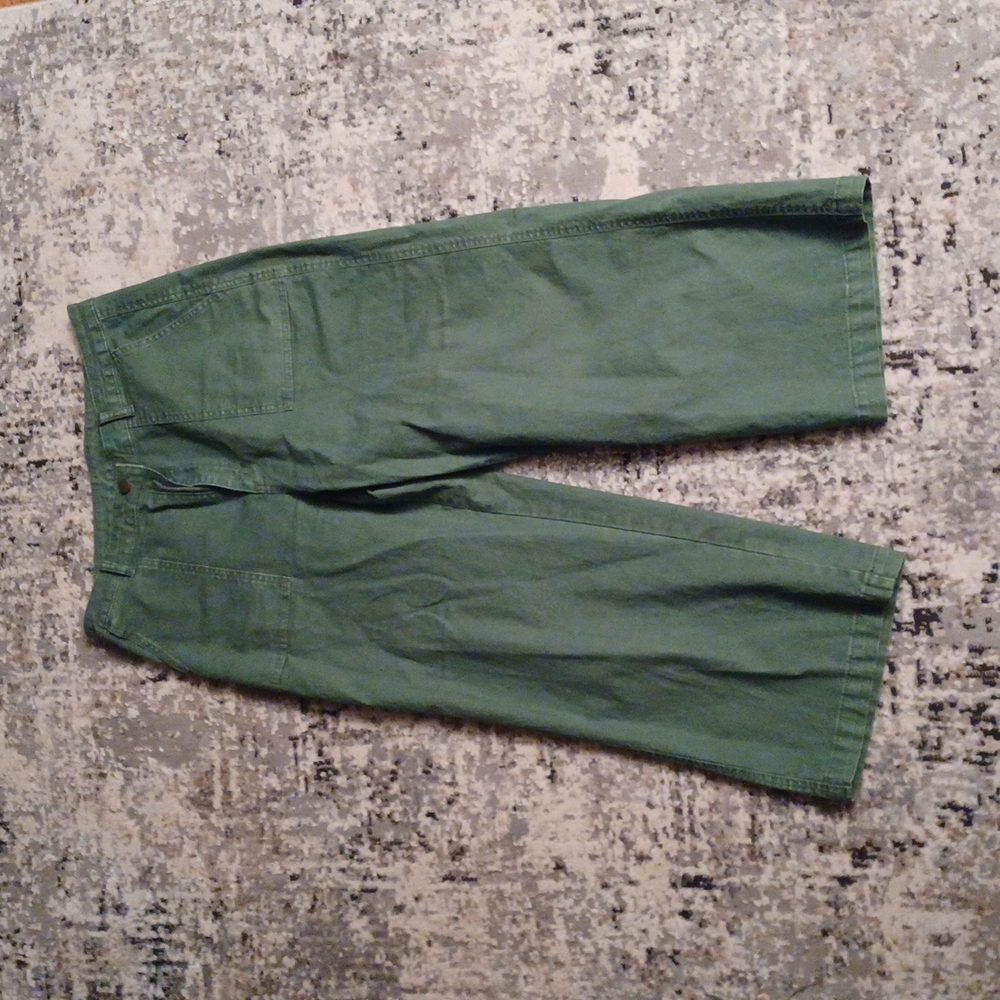 Dark Green baggy pants